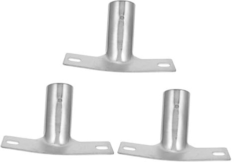 COLLBATH 3pcs Broom Head Connector Set Replacement Broom Handle Adapter Connector Bracket for Cleaning