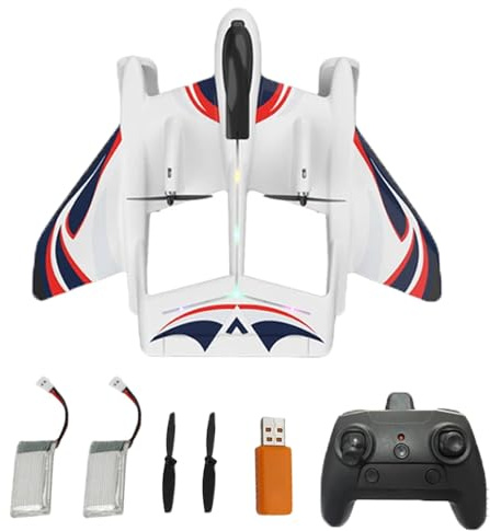SAYZON P747 RC Avion 3 en 1 Planeur Eau Terre Air pour Adultes 2.4GHZ Avions Amphibie Télécommandé avec 2 Batteries Avion Flottant RC Extérieur