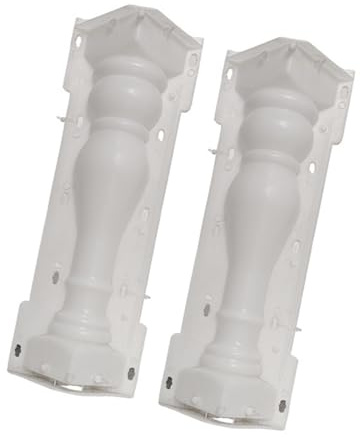 F Fityle Modello di Colonna Romana Europea, Strumento per Getto di Cemento, Ornamento, Decorazione Fai da Te in Calcestruzzo, Balaustre, Modello per Recinzione