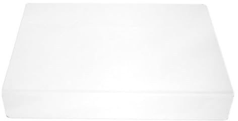 KICHOUSE Pannello Paraspruzzi in Acrilico per Lavello Cucina e Vasca | Scolapiatti Bianco, Para Schizzi Lavello Cucina, Superficie Liscia Minimalista