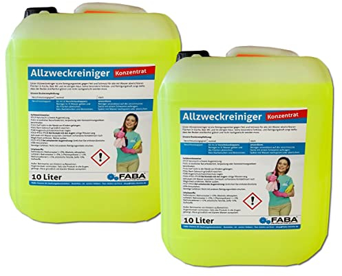 FABA Allzweckreiniger Bodenreiniger Konzentrat 2x10 Liter