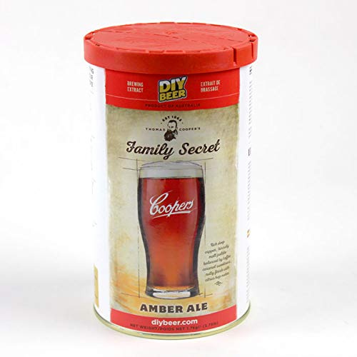 Coopers Families Secret Amber Ale Beer kit