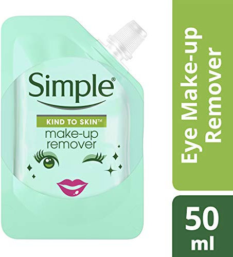 Simple Mini Eye Make-Up Remover 50ml, Pack of 6