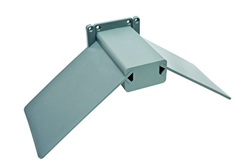 AGROHIT Sitzbrettchen für Tauben & Andere Vögel, 10 Stück Taubensitz aus Kunststoff, Vogelstangen mit Stabilen Halterungen für Einfache Installation, Sitzstangen, 27 x 10 x 11 cm, 10er Pack