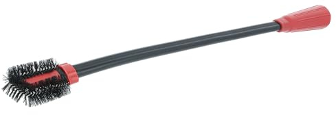 vhbw Fugendüse Flexibel kompatibel mit Miele SGFH1 | SGFH0, SGFG1 Staubsauger mit 30-37 mm Rundanschluss - Staubsaugerdüse, abnehmbare Bürste, 61,5 cm