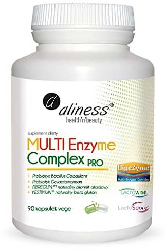 Verdauungsenzyme Multi Enzyme Complex Pro 90 vegetarische Kapseln Aliness