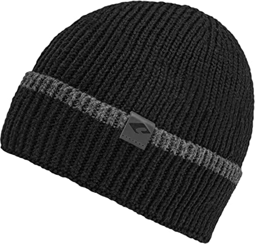 CHILLOUTS Unisex Pascal Hat Wintermütze, Schwarz, Einheitsgröße EU