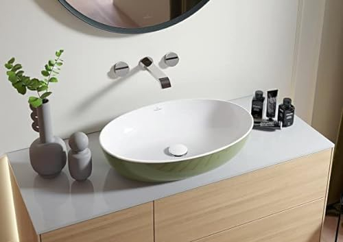 Villeroy & Boch Artis Aufsatzwaschtisch, 580x380mm, ohne Überlauf, 417258BCW8, Farbe: Rust