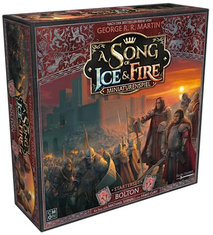 CMON, A Song of Ice & Fire – Bolton, Starterset, Tabletop, 2 Spieler, Ab 14+ Jahren, 45-60 Minuten, Deutsch