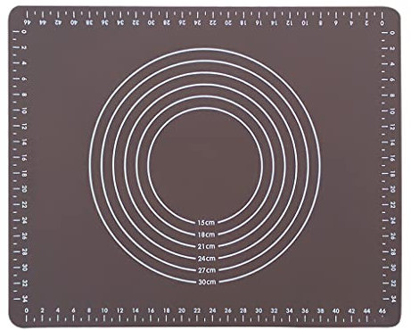 kesurpae Silicone pâte Tapis Flexible pâtisserie Biscuits Pain gâteau pétrissage Feuille résistant à la Chaleur Bricolage Cuisson Four Planche Accessoires