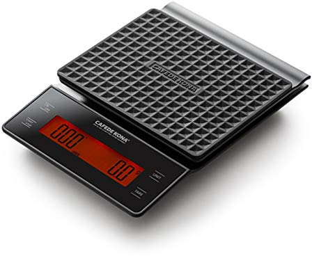 DDKYHU Bilancia Elettronica Digitale da 3 kg Bilancia per caffè da Forno per bancone Bar Caratteristiche di temporizzazione della Fascia per Bilancia da Cucina (Colore : B) (C) (B)