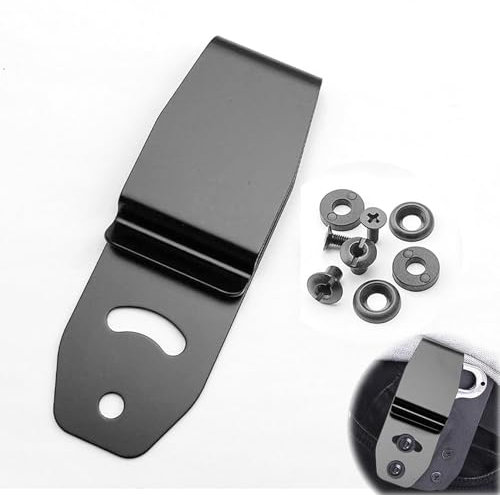 Kydex Gürtelclip Messerscheide, Metall Kydex Holster Taille Clips, Universal Metall Gürtelclip für Messerscheiden, Holster Making (KS005)