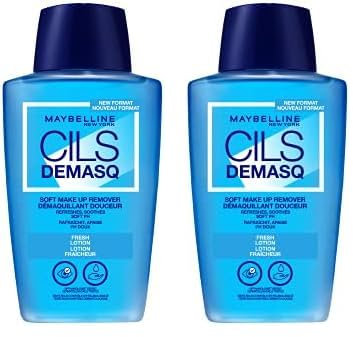 Maybelline New York (GEME6) Démaquillant Douceur Yeux - Cils Demasq (Lot de 2)