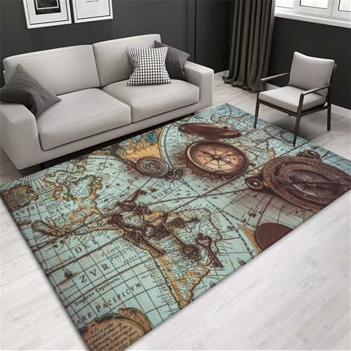 RUGMRZ Teppich Mädchen Kinderzimmer Abstraktes, Minimalistisches Sofa, Wohnzimmer, Dekoration, Korridor, rutschfest Flokati Teppich Mehrfarbig Zimmerdeko Matten & Teppiche Teppich Mädchen Kinderzimme