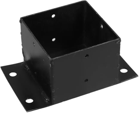 GETAJGHSD Deck Railing System Fence Post Anchor Fence Decorations Outdoor Post Protector