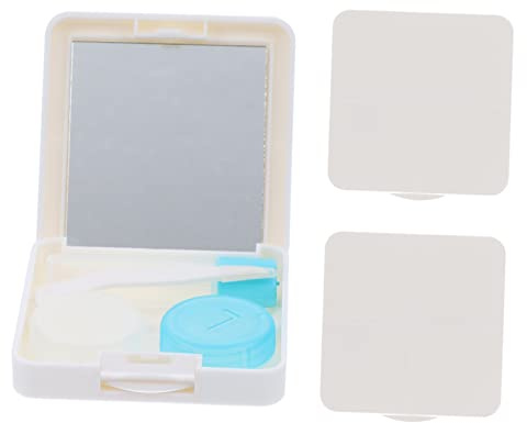 FOYTOKI 3sets Eye Contact Lens Case Travel Box Lens Holder for Contacts Lenses Halloween Women