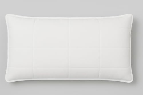 Delindo Lifestyle Almohada de muelles ensacados Dream, 32 núcleos de plumas, almohada de 40 x 80 cm