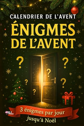 Calendrier de l’Avent Énigmes: Livre d’énigmes pour adultes, seniors et adolescents-famille – calendrier de l’avent 2025 – activité de Noël, jeux de ... idée activité décembre, livre d’activité