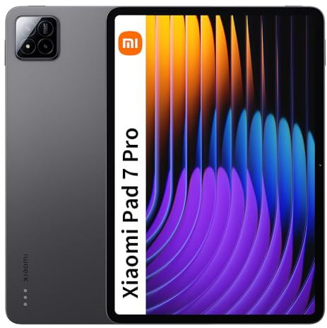 XIAOMI Pad 7 Pro Tablet 8+256GB 3.2K 144Hz Crystal-Clear Display Snapdragon 8s Gen 3 Mobile Platform Massive 8850mAh (typ) Battery Tablet 8+128GB,Charger Included (Black)