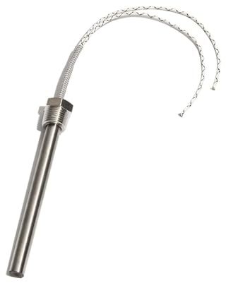 Xuro Cartuccia riscaldante con filettatura DN10/16mm, elemento riscaldante, accenditore, stufa a pellet di legno Hot Rod(380V,DN10 10X160mm 350W)