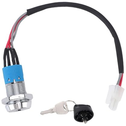 Interruttore di Accensione Avviamento a Chiave Spina JK118 per Muletto, Ricambio Starter Universale per Lida XILIN EP HELI HANGCHA Triciclo Veicolo Parti