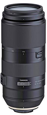 Tamron 100–400 mm F/4,5–6,3 VC USD Teleobjektiv für Nikon Digital SLR Kameras