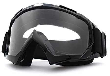 Fencelly Motorcykel ATV-glasögon motocross UV-skydd vind- och dammskyddsglasögon för herr, dam, ungdom och barn