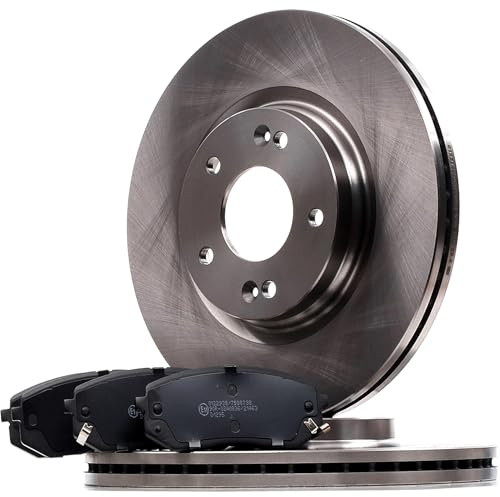 STARK SKBK-10990944 Kit dischi e pastiglie Assale anteriore senza mozzo portaruota senza cuscinetto ruota senza bullone fissaggio ruota ventilazione interna