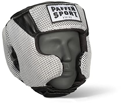 Star MESH Kopfschutz für das Sparring Größe: L/XL Farbe: schwarz/weiß