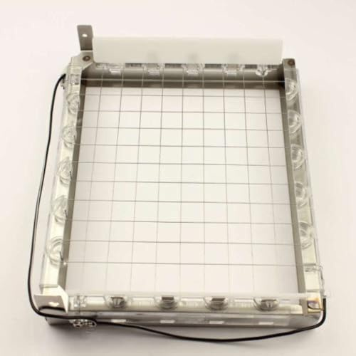 Whirlpool WP2313637 OEM Refrigerator Ice Cutter Grid Complete Assembly, Chrome