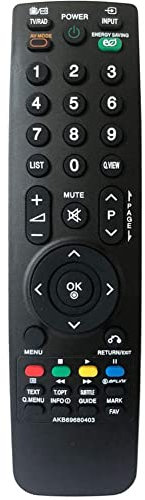 Nuovo Sostituto Telecomando AKB69680403 di per AKB69680403 per lg smart TV 32LG2100 32LH2000 32LD320 37LH2000 42LH35FD 42PQ20D 50PQ20D 32LH20D- Non è necessario impostare