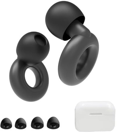 KEQAR 1 paio di tappi per le orecchie - Protezione dell'udito per concerti, festival, eventi dal vivo, musicisti, DJ e vita notturna - Funzione di cancellazione del rumore (scatola inclusa)