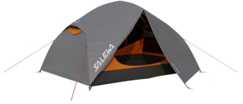 Puez 2P Zelt - Salewa, Farbe:0548-alloy/burnt orange, Größe:UNI