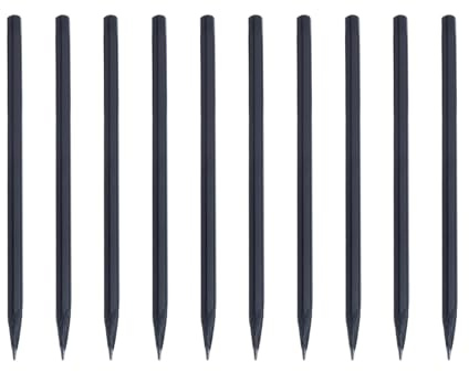 School Supply 10 Stück Holz-Bleistifte 2B, ideal für standardisierte Tests, Bleistifte, Großpackung