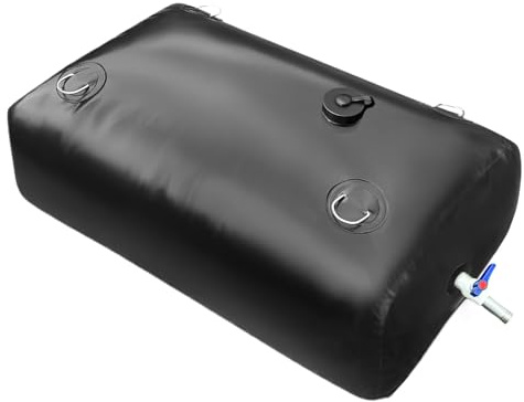 Water Bladder Tank - Reservoir, 110L High-Capacity Container With Spigot For Supply, Flexible Fluid Bag For Truck Cargo, RV Storage, Garden Irrigation, Outdoors And Camps