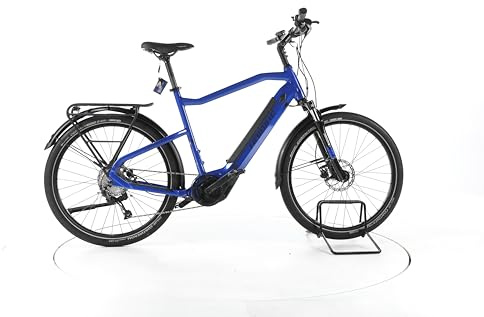 HAIBIKE E Bike Trekking 4 Trekking E-Bike Herren 27,5 Zoll Elektrofahrrad, Yamaha 60 Nm 500 Wh, 9 Gänge, Hydraulische Scheibenbremse 178-186 cm blau (Generalüberholt)