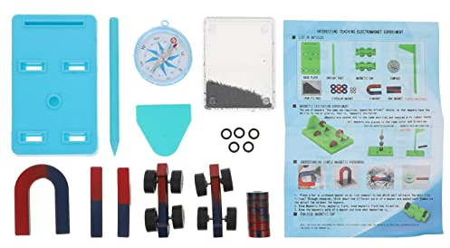 iplusmile Physik Experiment Magnete Kit - Labor Wissenschaft Magnet Set - Labs Junior Wissenschaft Magnet Bildung Experiment Werkzeuge(Chinesische Version des Handbuchs)