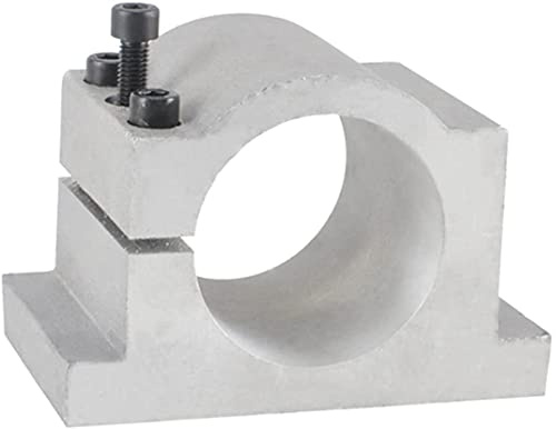 BTMIEY CNC-Spindelklemme, 65 mm, Montagehalterung mit Schrauben für 800 W, 1,5 kW Werkzeugmaschinen-Spindelmotor