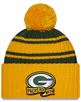 New Era NFL Sideline Winter Mütze - Green Bay Packers