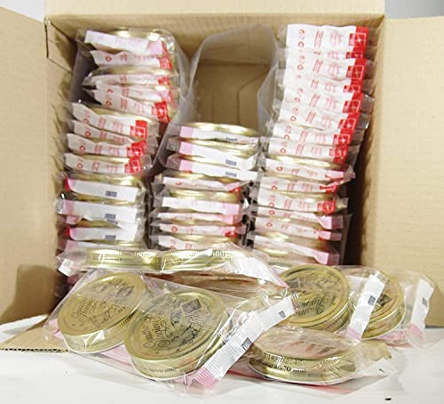 54 CONFEZIONI 70 mm (108 Tappi) Capsula Quattro Stagioni BORMIOLI | Per Vaso o Barattolo | CONSERVA | Tappo