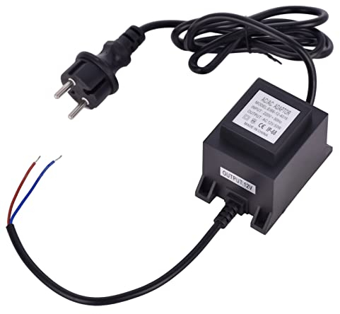 Karyoosi LED Trafo 12V Netzteil AC/AC 50W 4A, Außen Stecker Netzteil Transformator IP68 für LED-Beleuchtung und Teichpumpen