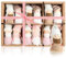 COM-FOUR® 12x Premium Weihnachtsbaum-Anhänger Engel - Christbaumschmuck - Feen-Figuren als Geschenkanhänger und Weihnachtsschmuck - schwedisch-skandinavische Deko-Trolle