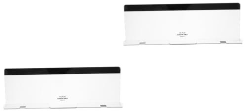 Tofficu 2stücke Monitor Memo Board Computer Screen Notizenhalter Lösung Für Wichtige Nachrichten Haftnotizen Und Visitenkarten Platzsparend Für Büro Und Homeoffice Langlebig Und