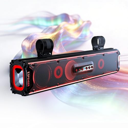 UTV Sound Bar ATV Golf Cart Sound Bar UTV ATV Speaker Golf Cart Speaker RZR Polaris Boat Can Am Speakers SXS Soundbar
