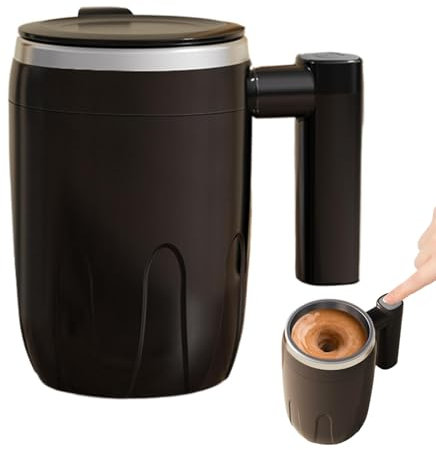 Tazza da caffè con agitazione magnetica automatica - Tazza da caffè miscelatore elettrico, Tazza di miscelazione ricaricabile | Bicchiere miscelatore, bicchiere autoagitatore versatile ed efficiente