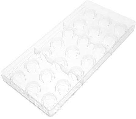 LABRIMP Stampo Per Cioccolato in Plastica Riutilizzabile Stampo Per Cioccolatini e Cubetti Ghiaccio Per Dolci Creativi