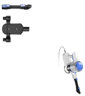 Compatibile con l'aspirapolvere con cavo TASVAC I7, potente aspirazione da 26 kPa, motore da 600 W, design portatile 4 in 1 for casa e tappeti.(I7 White)
