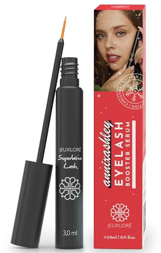 Annixashley Weihnachtsausgabe Wimpernserum für Premium Wimpernserum für Längere & Dichtere Wimpern – Wachstumsfördernde Formel mit Biotin und Peptiden – Sichtbare Ergebnisse in 6-8 Wochen