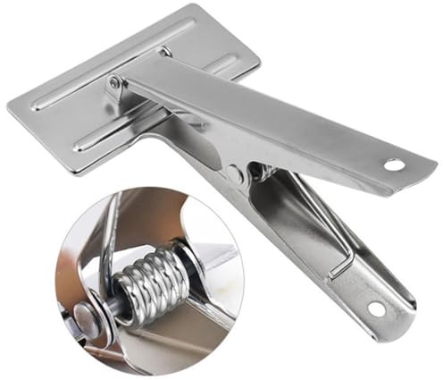 NbgrvB Pince à coudre robuste en métal pour reliure de tissu et papier Capacité 0-58 mm Pince à tissu en acier avec poignée confortable Argenté