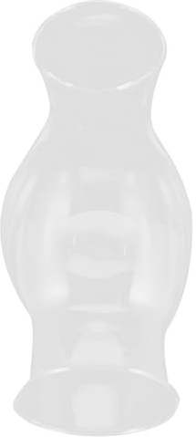 ibasenice Paralume Vetro per Lampada Olio Vintage in Vetro Trasparente Diametro 7,5cm, Coprilampada Stabile e Facile da Installare per Decorazione Casa
